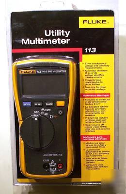 New fluke 113 true rms digital multimeter (( ))