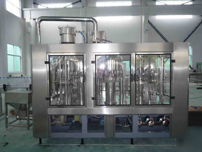 Complete beverage filling system - 3 in 1 unit