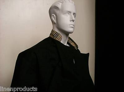 Coat chef jacket jet black the best gift reg l only 4 