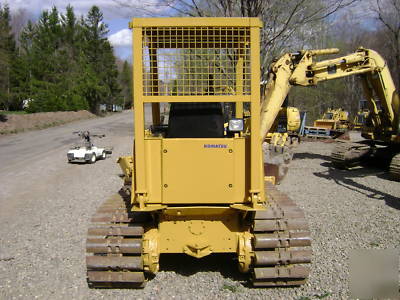 1993 komatsu D21P-7 joystick steer dozer bulldozer n/r 