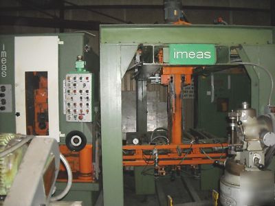 Imeas abrasive belt grinder automatic muti pass