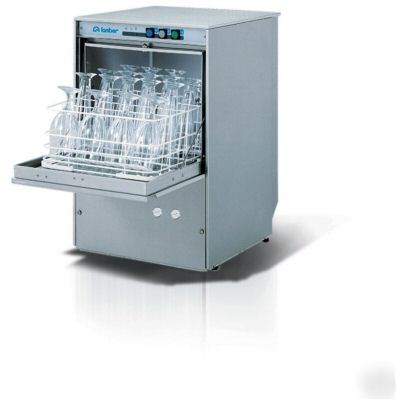 Lamber undercounter glass washer with pumped drain