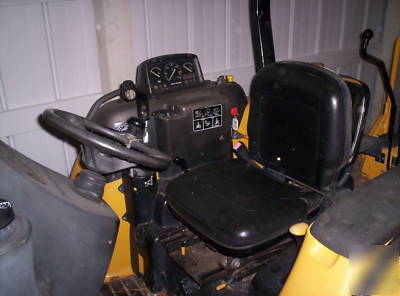 2002 john deere 110 backhoe loader