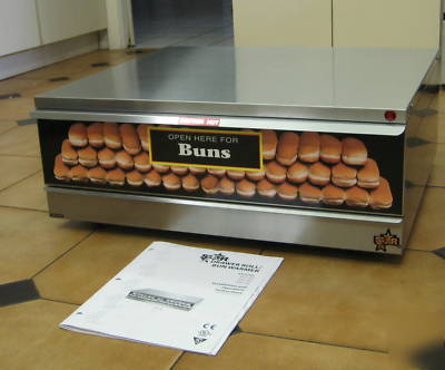 New star sst-30 s/s roll / 48 hot dog bun roll warmer