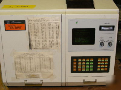 Shimadzu sa-CP3 centrifugal partical size analyzer