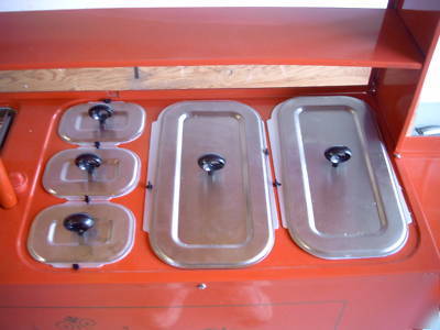 Nostalgia electrics hdc-701 old fashioned hot dog cart