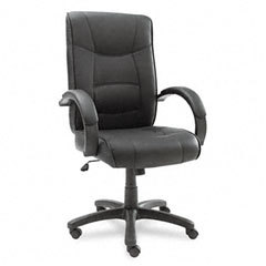Alera strada series high back swiveltilt chair with bl