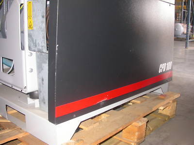 Chicago pneumatic CPD100 hp rotary screw air compressor