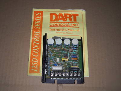 Dart controls 125DV-c-k dc speed drive...