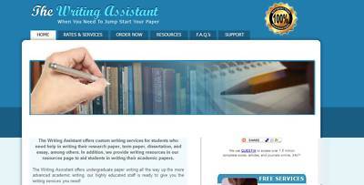 Home-based online writing business website established