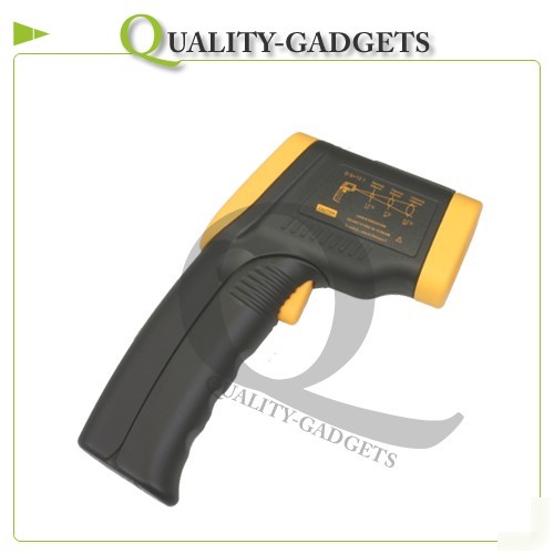 Infrared ir laser digital handheld thermometer +battery