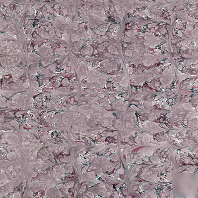 Marbled paper, handmade 35X49CM/14X19IN bookbinding