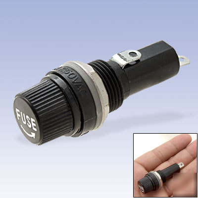 New electrical mount fuse holder panel 6X30MM 