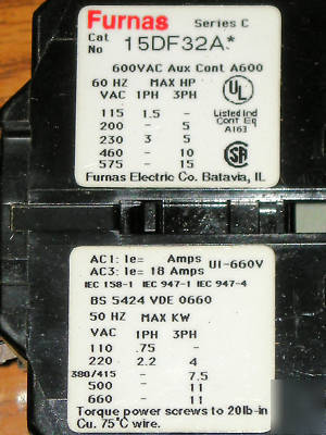 New furnas us-15 magnetic starter 15DF32A - php-90626