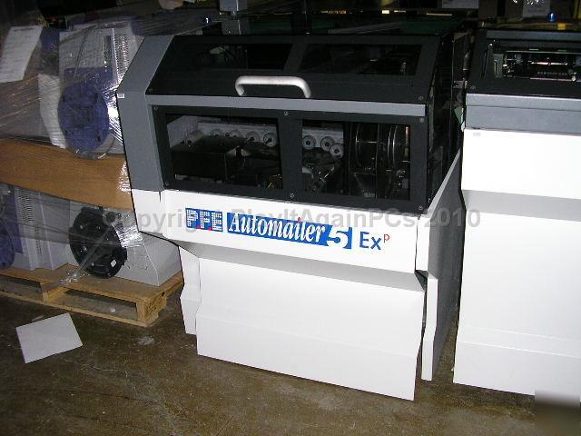 Pfe automailer 5 exp ex p high volume mailing system
