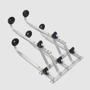 Staggered 5 bottle wall bracket optic rail home pub bar