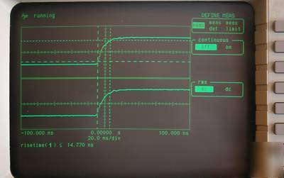 54501A 100 mhz 4 channel digital oscilloscope w probe