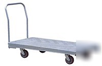 Heavy duty plastic platform trucks cart equipment carts