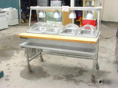 Buffet table / salad bar table (cold) 