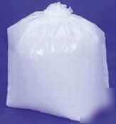 Can liner - 33 x 39 - white - low density - 33 gal