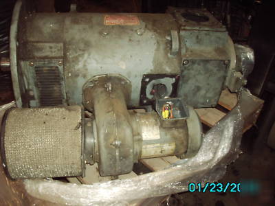 Ge kinamatic dc motor/generator 40 hp 288ATD frame