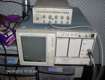 Tektronix digitizing o-scope,model:11401(mf)/11A32(p/i)