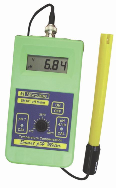Economy portable ph meter 0.00 - 14.00 ph