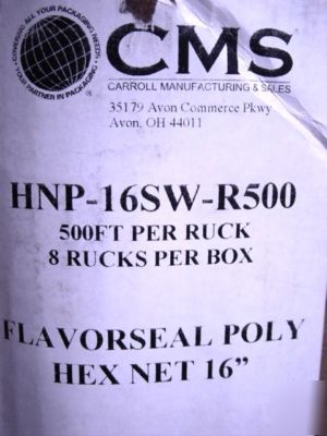 Flavorseal knitted netting 20,000 feet - hnp-16SW-R500