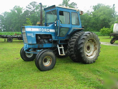 Ford 9600, dual wheel, cab with a/c tractor 