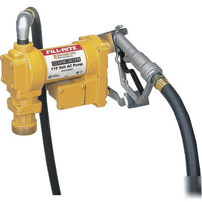 Tuthill fuel transfer pump 115 volt ac 13 gpm # SD602NT