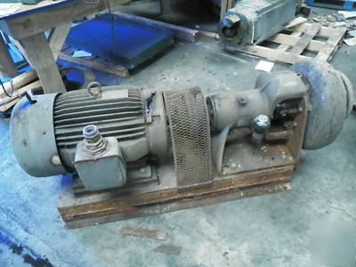 Wh worthington/flowserve ss trash pump toshiba motor