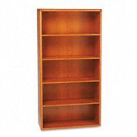 Hon 10700 series 5 shelves bookcase - henna cherry ...
