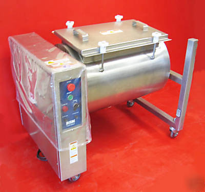 Meat, poultry tumbler marinator stainless steel nsf etl