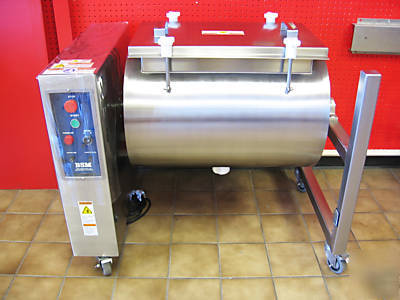 Meat, poultry tumbler marinator stainless steel nsf etl