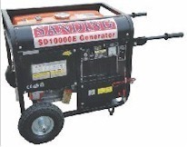 New portable generator, 10KW, brand gas powered 