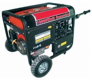 New portable generator, 10KW, brand gas powered 