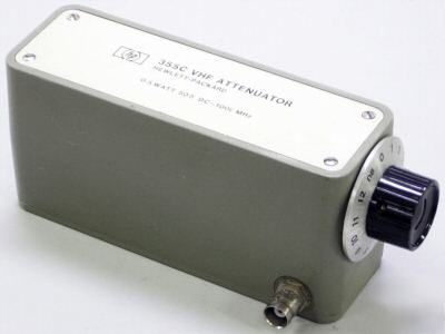 Agilent hp 355C 12 db .5 watt dc to 1 ghz attenuator