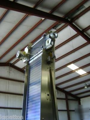 Aidlin stainless cap elevator sorter with chute