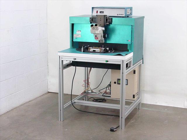 Dymax 5000-ec uv curing system w/rotating stage bench