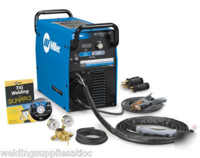 Miller diversion 180 ac/dc tig welder complete 907460