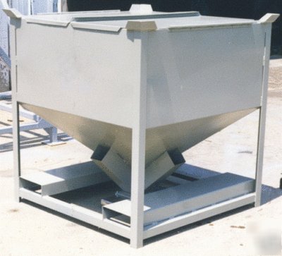 Portable bin, hopper, tote