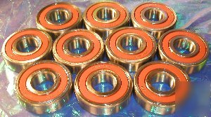Wholesale 10 bearing 6302-2RS 15X42X13 sealed bearings