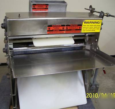 Acme MRS11 double pass dough sheeter pizza bakery dough