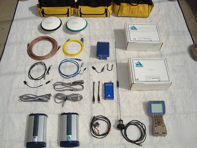 Complete unused dual frequency novatel rtk gps system