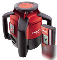 Hilti pre-3 self leveling rotary laser level w/receiver