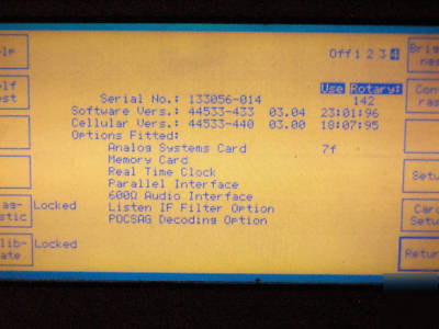 Marconi 2945A commumication service monitor w/case