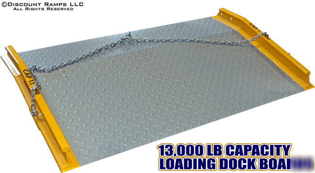 New 13,000 # steel dock board plate-forklift ramp-60X60
