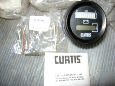 New - curtis battery & lcd hour meter 803RB2448BCJ