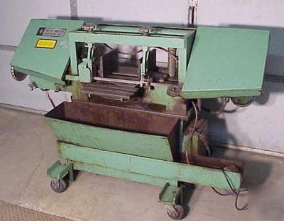 W.f. wells variable speed horizontal bandsaw model L9