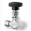 Swagelok ss 1/2 in. needle valve